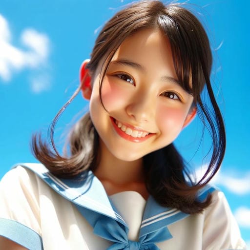 すこし照れ屋なもえちゃん